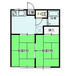 エクセルハイツの物件間取画像